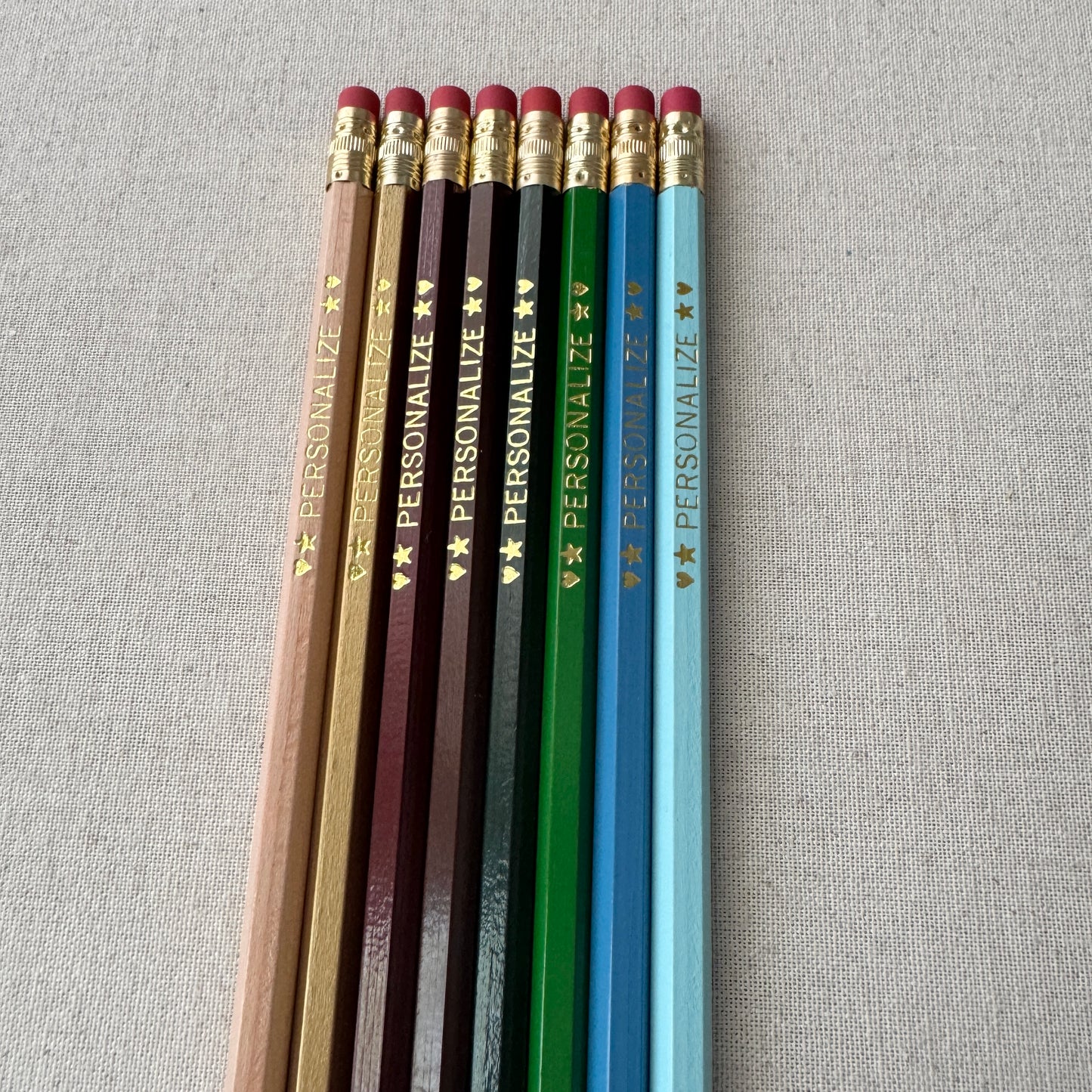 8 Personalized Pencil Set HERITAGE CLUB