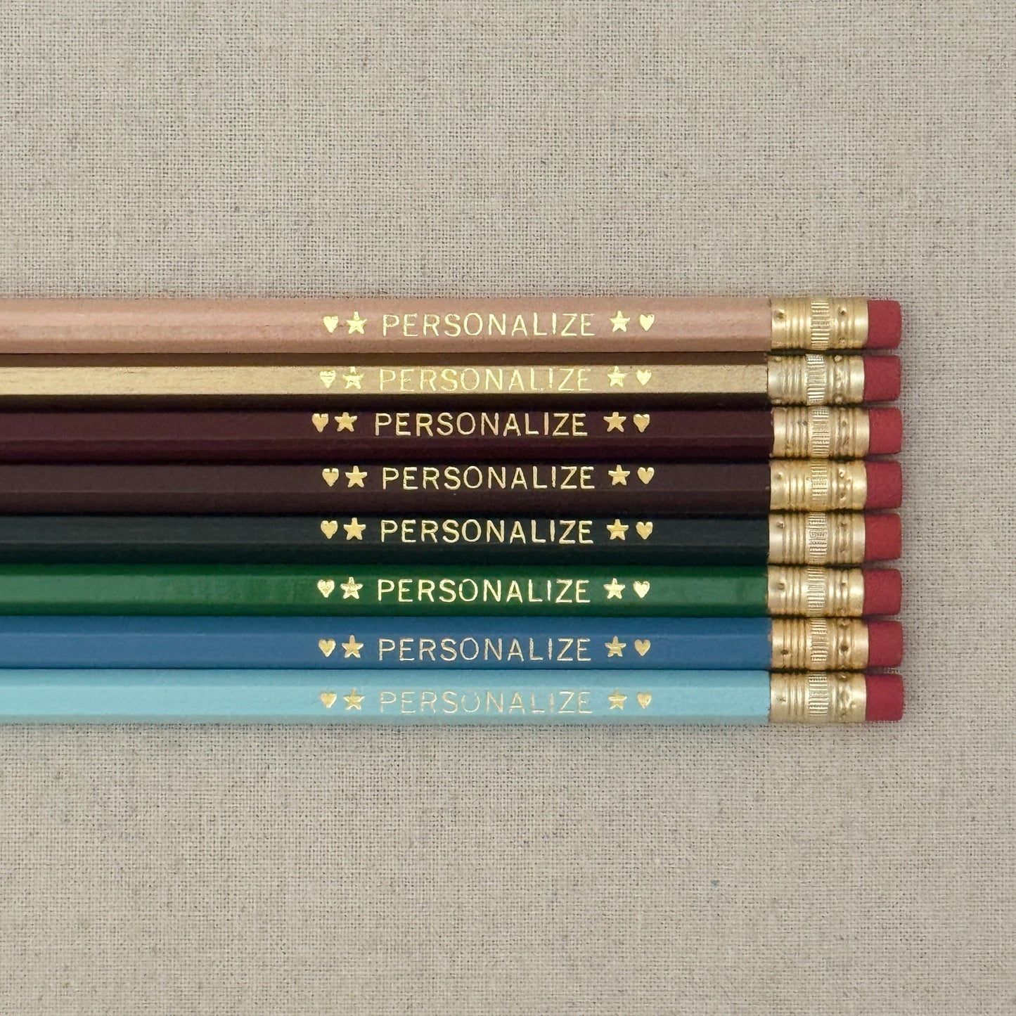 8 Personalized Pencil Set HERITAGE CLUB