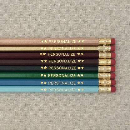 8 Personalized Pencil Set HERITAGE CLUB