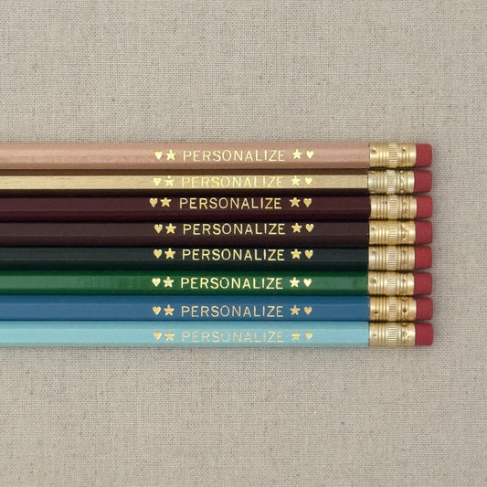 8 Personalized Pencil Set HERITAGE CLUB