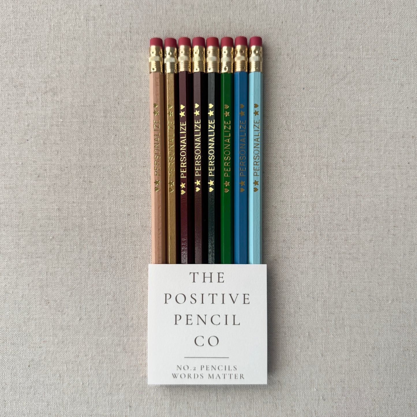 8 Personalized Pencil Set HERITAGE CLUB